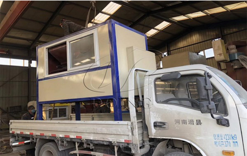 PCB dismantling machine sold to Shandong, China
