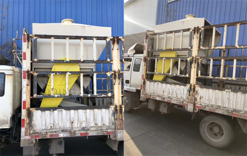 Two sets waste circuit boards recycling machines delivered to Hebei, China