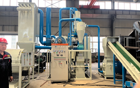 New order — the client from Henan China ordered a 1000kg/h e waste recycling machine and 2 PCB dismantling machines