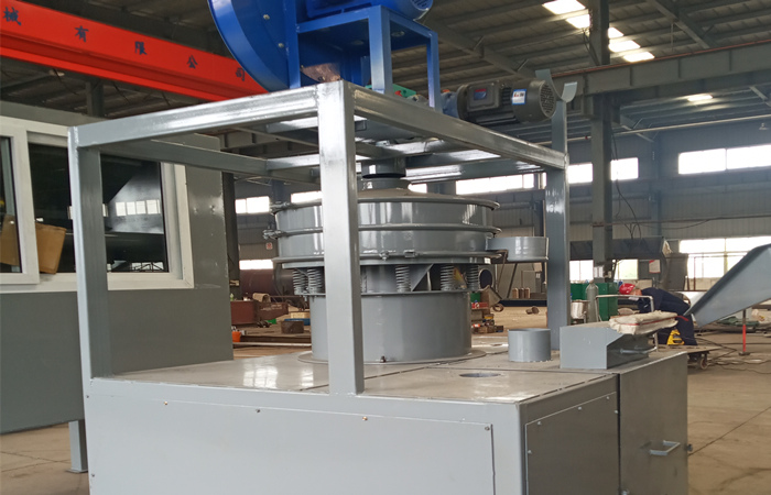 Eddy vibrating screen