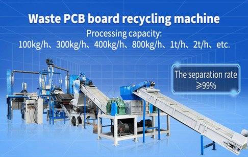 One set 200-300kg/h PCB recycling separator machine was delivered to Heilongjiang, China